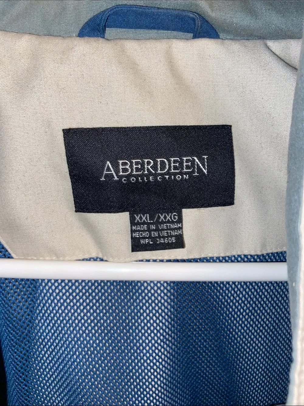 ABEERDEN Men's Lightweight Cream Jacket